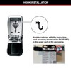 MASTER LOCK Push-Button Key Safe Wall Mounted, Medium 79 x