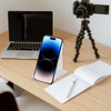 Rumyve 6Pcs Acrylic Display Stands,Adjustable Clear Plate Display Stands,Multifunctional Easel