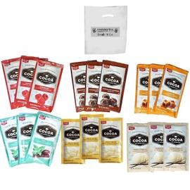 Land O Lakes Cocoa Grab Bag Hot Chocolate Gift Set Variety Pack - 18 Packets Total - Try 6 Amazing Flavors
