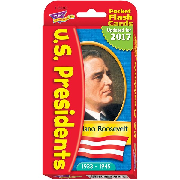 US Presidents Pocket Flash Cards