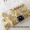 125 Pcs Heavy Duty Picture Hanging Kit With Nails for