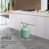 Movable Propane Cylinder Base, Fixed Propane Tank Tray with Brake