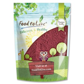 Beet Root Powder, 12 Ounces – Finely Ground Dried Beet Root, Pure, Kosher and Vegan, Raw Superfood. Bulk Powder. Rich in Folate, Potassium and Fiber. Great for Drinks, Smoothies, Sauces, and Soups