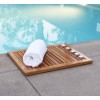FM1163 Bamboo Floor and Shower Bath Mat Eco-Friendly and Stylish