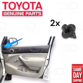 Toyota 05 - 15 TOYOTA TACOMA INTERIOR DOOR PANEL TRIM BOARD CLIPS QTY 2 OEM NEW