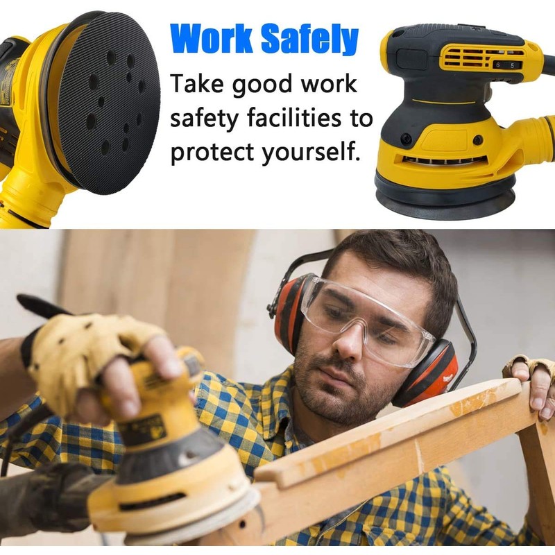 5 Inch 8 Hole Replacement Sander Pad for DeWalt Sander