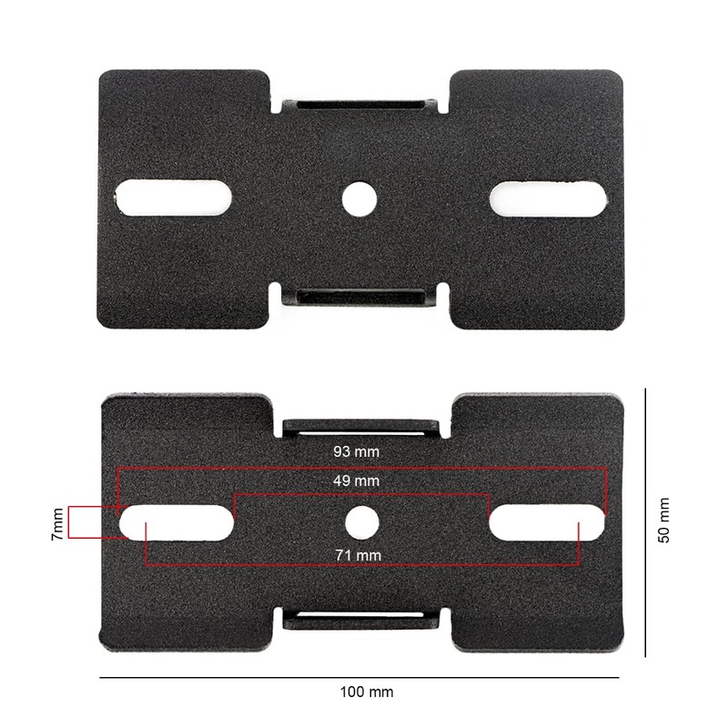 LST Roof Rack Mounting Kit Set Roof Box 80 mm