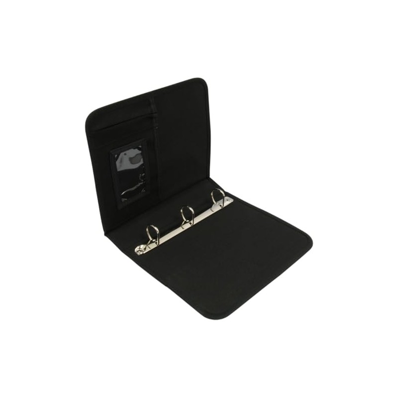 Roadpro LB-004BK 3-Ring Looseleaf Log Binder - Black