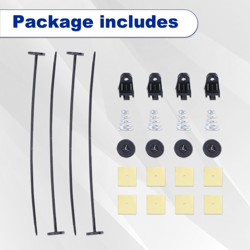 SSN 14 Inch Electric Radiator Cooling Fan Mount Kit, Push