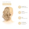 Gairyan 25 cm Ponytail Hairpiece Braid Extensions Long Curly Claw