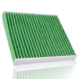AY684-NS028-01 Car Air Conditioner Filter, Compatible with Nissan Serena C28 / X-Trail, T32, NT32, HT32, HNT32, Activated Carbon, 5-Layer Construction, Antibacterial, Deodorizing, Compatible Part