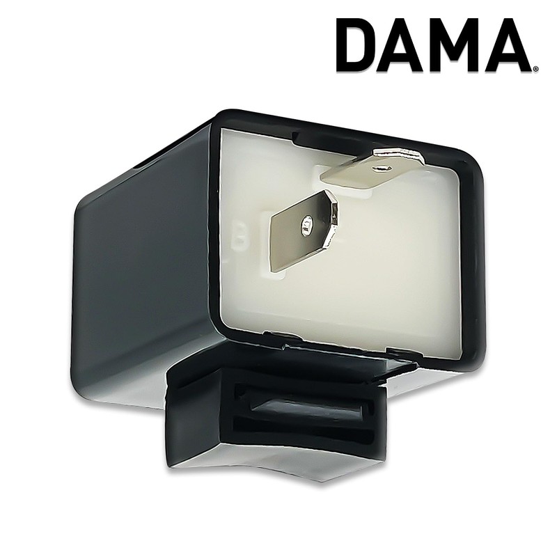 DAMA CF12 2 Pin 12V 0.02A-10A LED Flasher Relay for