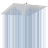 Voolan All Metal Rain Shower Head - High Flow Square