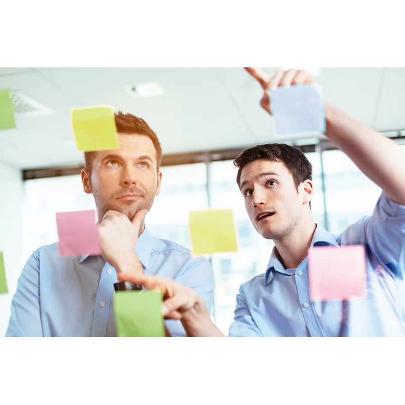 4 Pack Sticky Notes | Pastel or Bright Colours -
