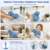 Chenille Dog Hand Towel for Bathroom & Kitchen, Cute Fuzzy