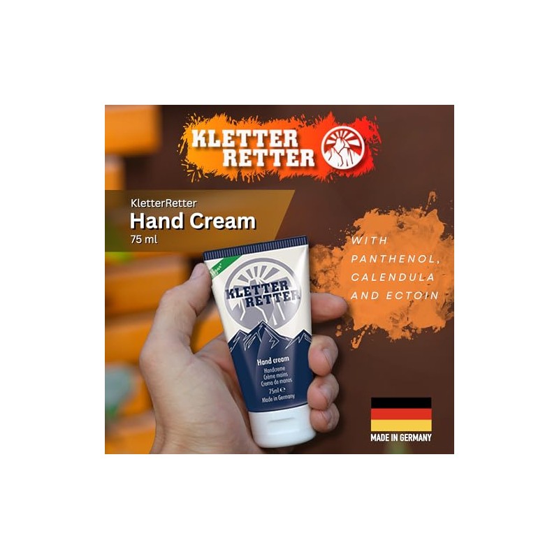 Climbing Rescue Hand Cream 75ml – with Panthenol, Calendula and