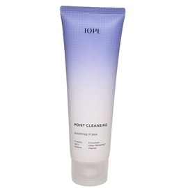 IOPE 아이오페 모이스트 클렌징 휘핑 폼 180ml 6개 피지 모공 각질 미세먼지 풍성한 거품 메이크업 노폐물 세안