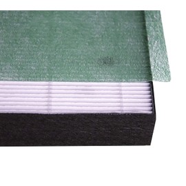 LifeSupplyUSA 3-in-1 True HEPA Air Cleaner Replacement Filter + Pre-Filter + Carbon Filter Compatible with Bissell 2521/2520 air400, series 24791 Air Purifiers