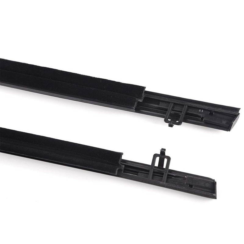 4PCS Weatherstrip Window Seal Compatible for Honda Civic 4 Door