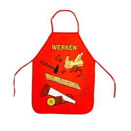TSI 49280-R Children's Craft Apron Red