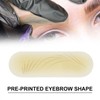 Transfer Eyebrow Skin Sticker – Realistic Tattoo Practice Silicone Pad