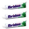 CREMA DENTAL SIN FLÚOR BRIDEN PAQ.3 PIEZAS DE 100 ML