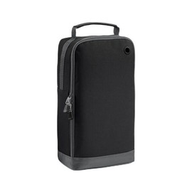 Athleisure Sports Shoe / Accessory Bag, 19 x 35 x 12 cm, black, Shoe bag