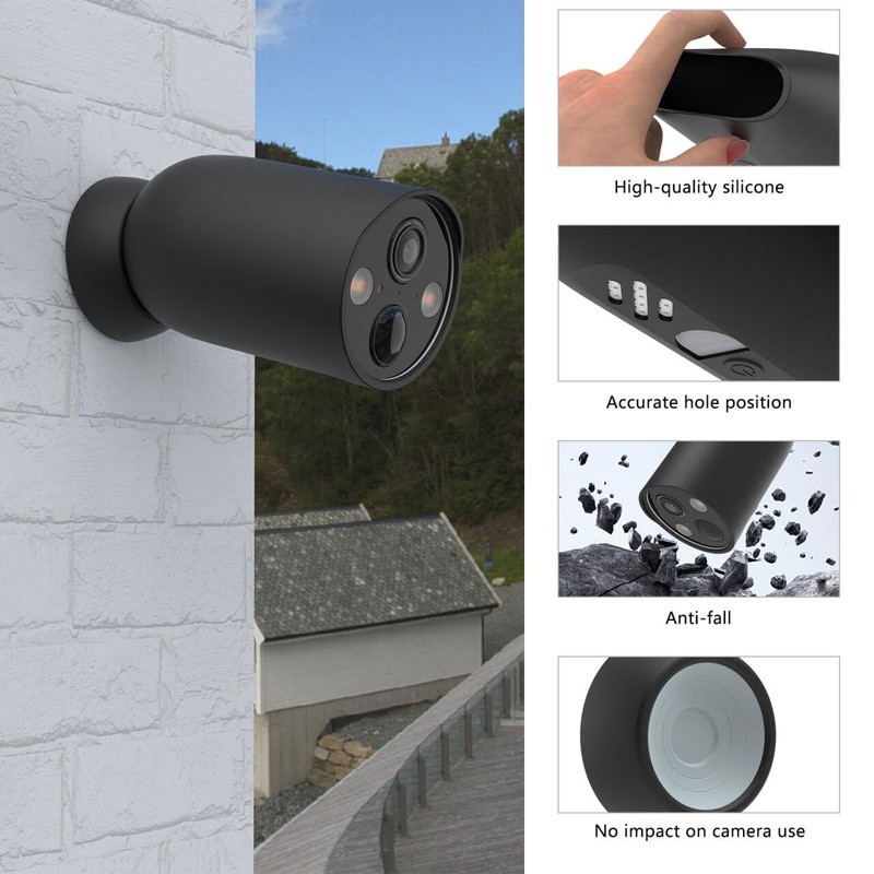HOLACA Silicone Cover Skins Compatible with TP-Link Tapo MagCam C425,