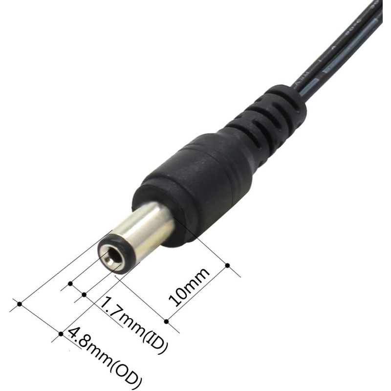 Security-01 AC to DC 9.5V 1A Power Supply, Plug 4.8mm
