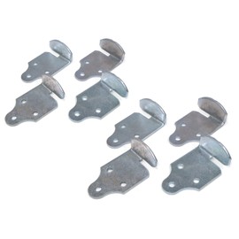 8 Pc Stake Trailer Rack Corner Connector Body Utility Wood Side Bracket Panel Gate Side Latch