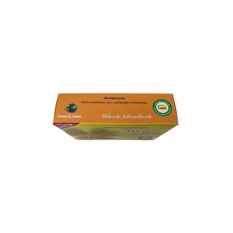 Jabón García Avena 3 Pz De 125g Ecológico Biodegradable