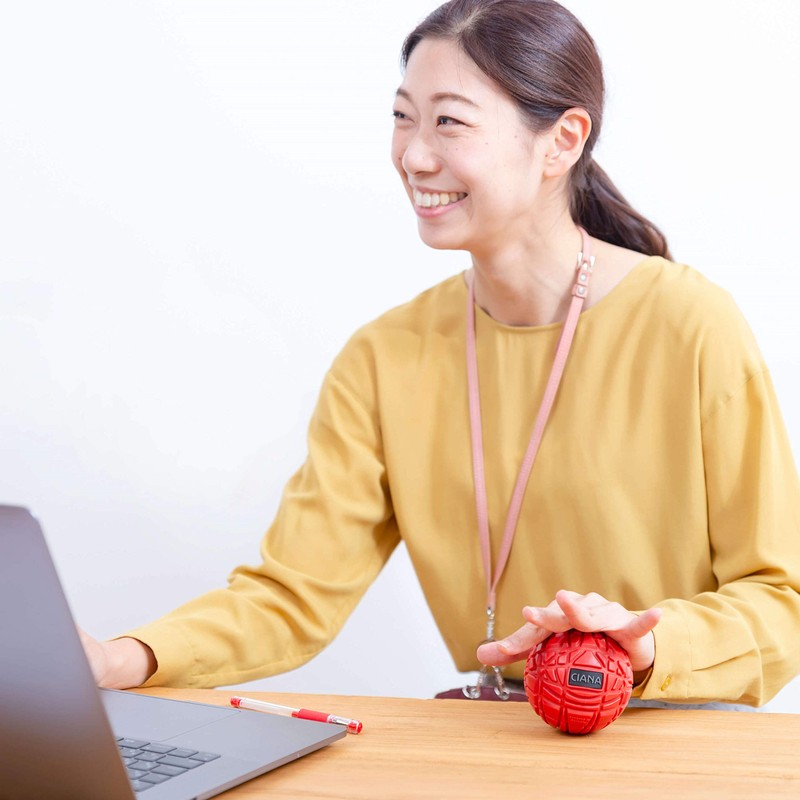 CIANA Massage Ball, 3.1 inches (8 cm), IJA-615