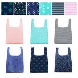 [Print production available] Pattern pocket type Shopping Cart Plain Pocket Shopping Cart (Pink) 10ea