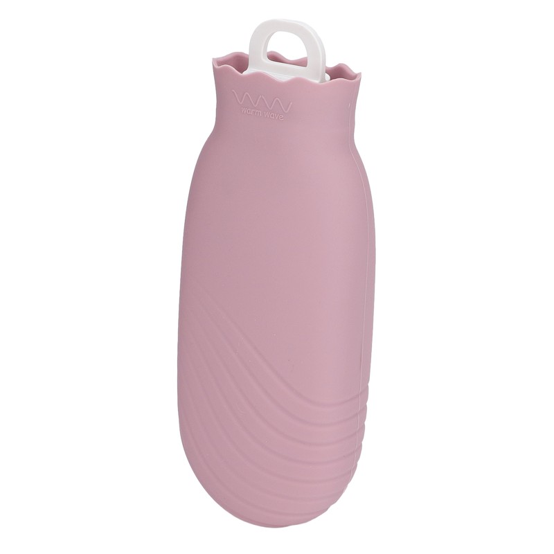 550ml Hot Water Bag Silicone Plush Cute Cartoon Explosion Proof