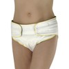 Adult Nighttime Diaper Set - Incontinence Protective Briefs with Fitted