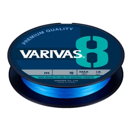 Varivas 8, Ocean Blue, 492.2 ft (150 m), No. 0.8