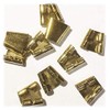 Blank Bolo Tie Slides Pack of 10 Goldtone