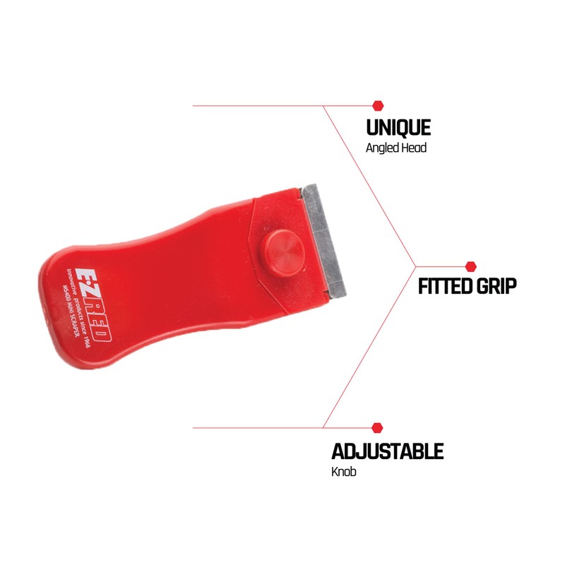EZ RED MS400 4-Inch Monster Scraper
