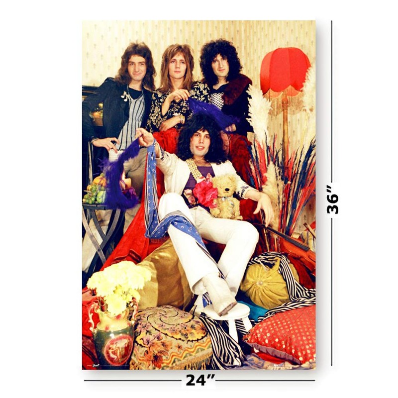 POSTER STOP ONLINE Queen - Music Poster (The Band) (Size