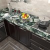 VIOPVERY Green Marble Wallpaper Peel and Stick 35"x197" Green Wall