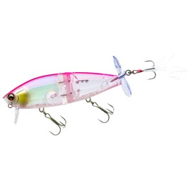 DUEL L-Bus Wake Rider 85mm Floating Clear Pink Back Bass Wakebait Joint Body Prop