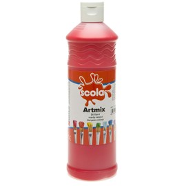 Scola Artmix Poster Paint 600ml Red