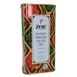 ZOE Extra Virgin Olive Oil 1L (33.8 fl oz) | Freshly Harvested, First Cold-Pressed Spanish EVOO | High Polyphenol, Hand-Selected Olives from Spain | Fruity Flavor, Rich Aroma | BPA-Free Tin