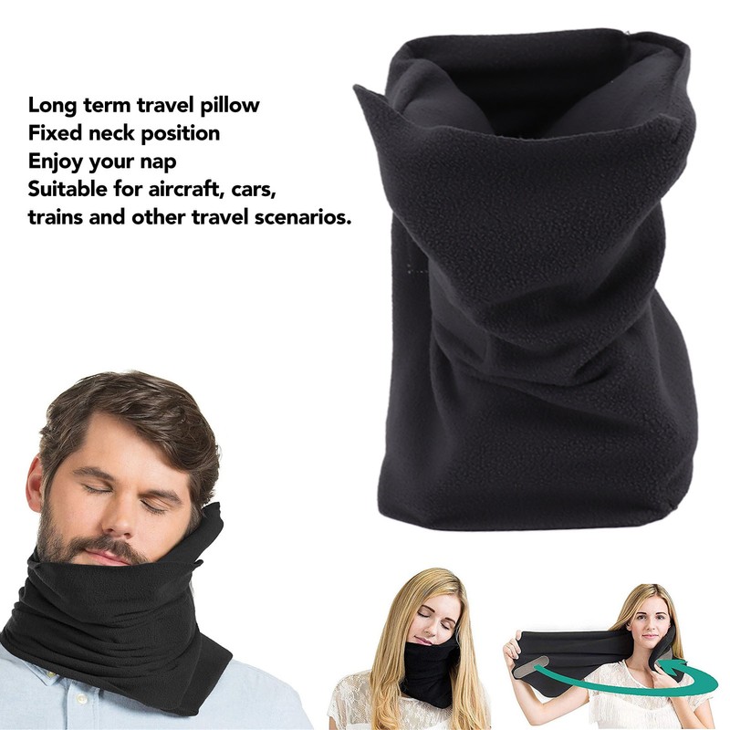 Travel Neck Pillow Neck Support Airplane Sleeping Ultra Soft Portable