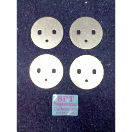 HOLLEY 650-800 STAINLESS STEEL THROTTLE BLADES W/.150" BYPASS, AED  BG QFT #329