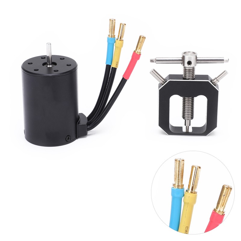 3650 3900KV Waterproof Brushless Motor Set with Pinion Gear Puller