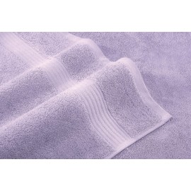 American Veteran Towel, 6 Piece Towel Set for Bathroom Clearance Prime, 100% Cotton Turkish Bathroom Towels, 2 Bath Towels 2 Hand Towels 2 Washcloths, Lilac