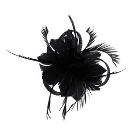 OSALADI Pinzas para El Cabello con Plumas de Flores Tocados para Mujer Pasador para El Cabello para Fiesta de T Accesorios para El Cabello para...    