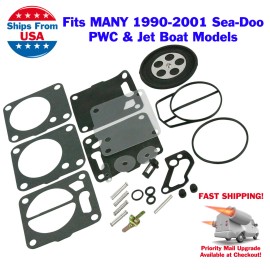 SeaDoo Mikuni Carb Carburetor Kit 580 650 717 720 787 800 GTI GTS GTX SP SPX XP