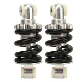 Aramox Pack of 2 100 mm shock absorbers 1500 lbs spring shock absorber struts damper for 47 cc 49 cc mini moto ATV pocket bike scooter improve the suspension and performance of your mini moto